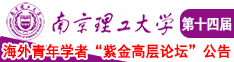 天天插日美女逼南京理工大学第十四届海外青年学者紫金论坛诚邀海内外英才！